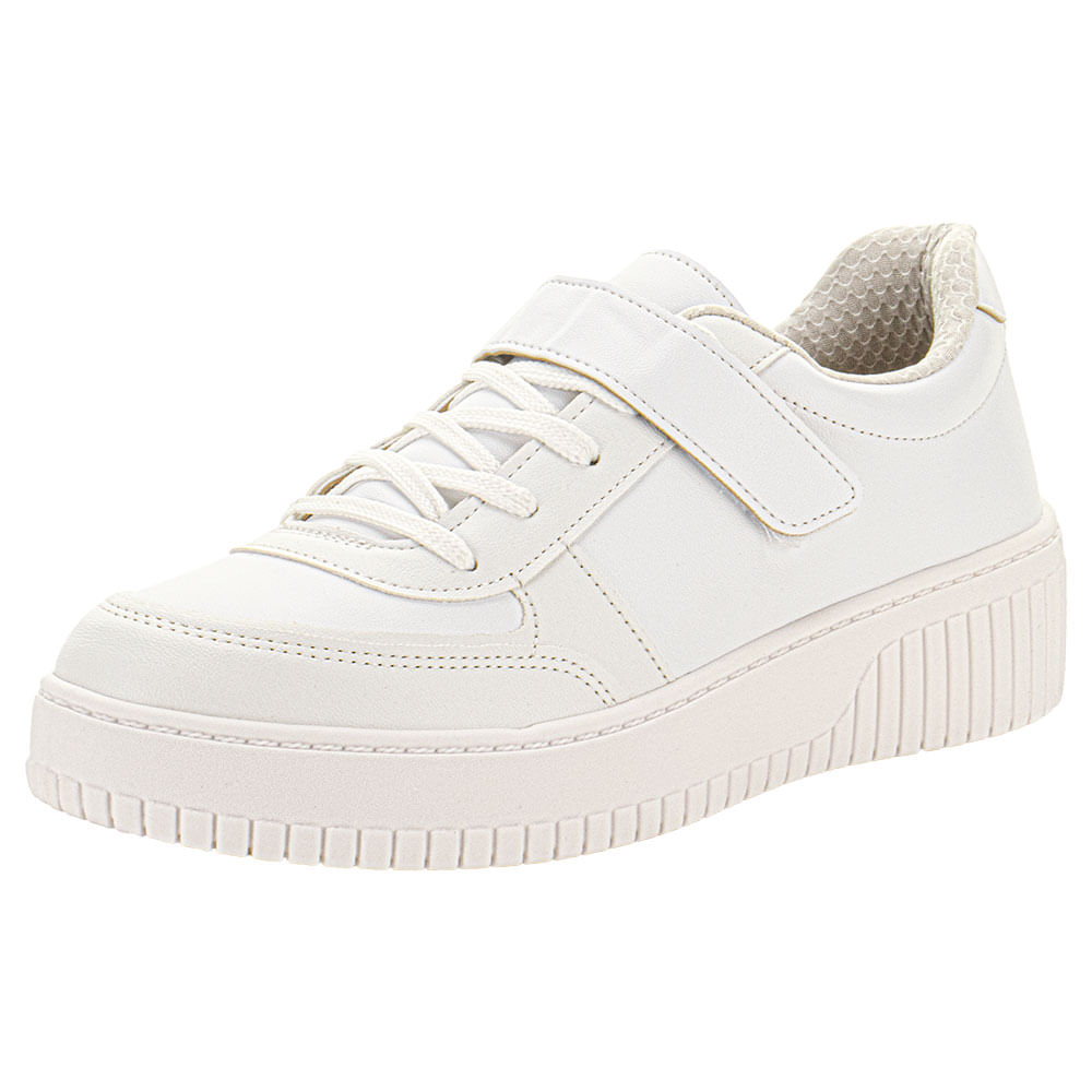 Tênis feminino fashion casual flatform beira rio