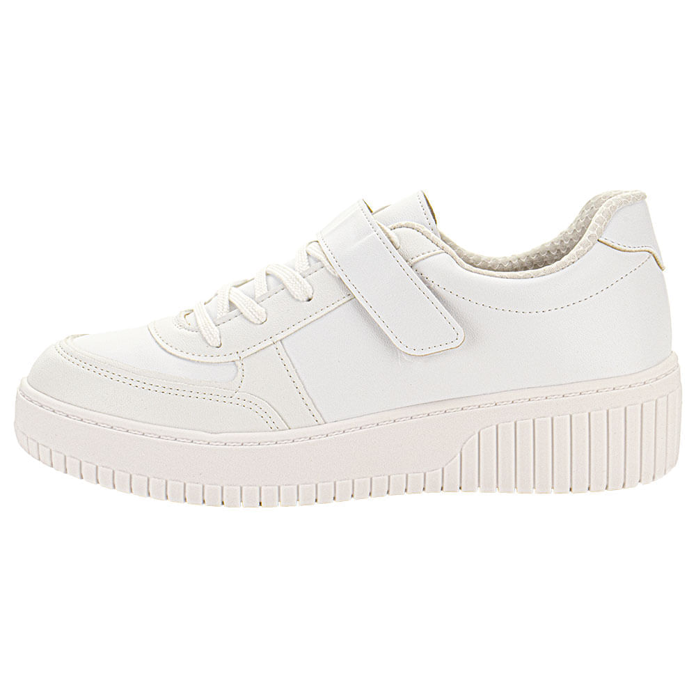Tênis Feminino Casual Beira Rio 4316105 BRANCO cloviscalcados