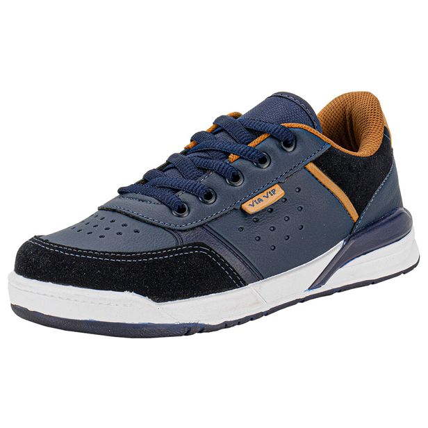 Tênis Infantil Masculino Via Vip VV4009 MARINHO 28