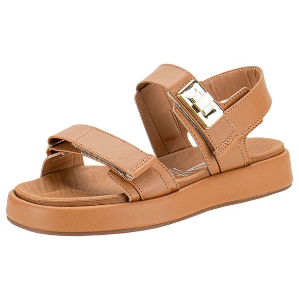 Sandália Feminina Flat Vizzano 6506110 CAMEL 34