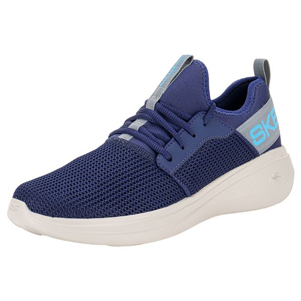 Tênis Masculino Go Run Fast Valor Skechers - 5551038 MARINHO 01 38