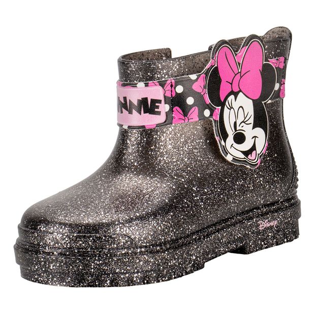 Galocha Infantil Disney BFF Baby Grendene Kids 22729 PRETO/ROSA 19/20