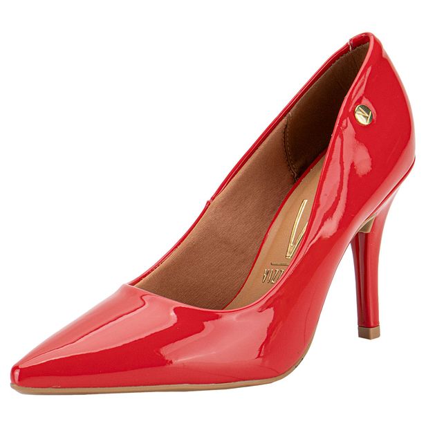 Scarpin Feminino Salto Fino Vizzano 11841101 VERMELHO 34