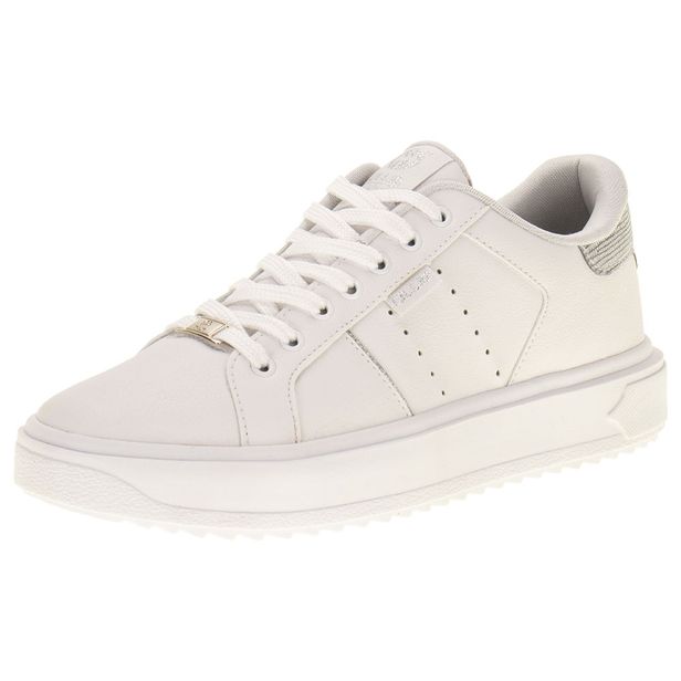 Tênis Feminino Lady-F Ollie 501 BRANCO/CINZA 34