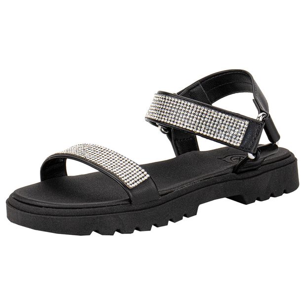Sandália Infantil Feminina Molekinha 2344135 PRETO 26