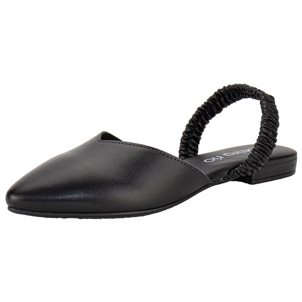 Sapato Feminino Mule Beira Rio 4134446 PRETO cloviscalcados