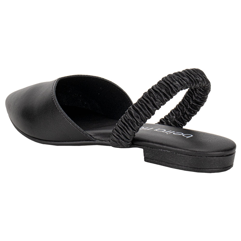 Sapato Feminino Mule Beira Rio 4134446 PRETO | Clovis Calçados