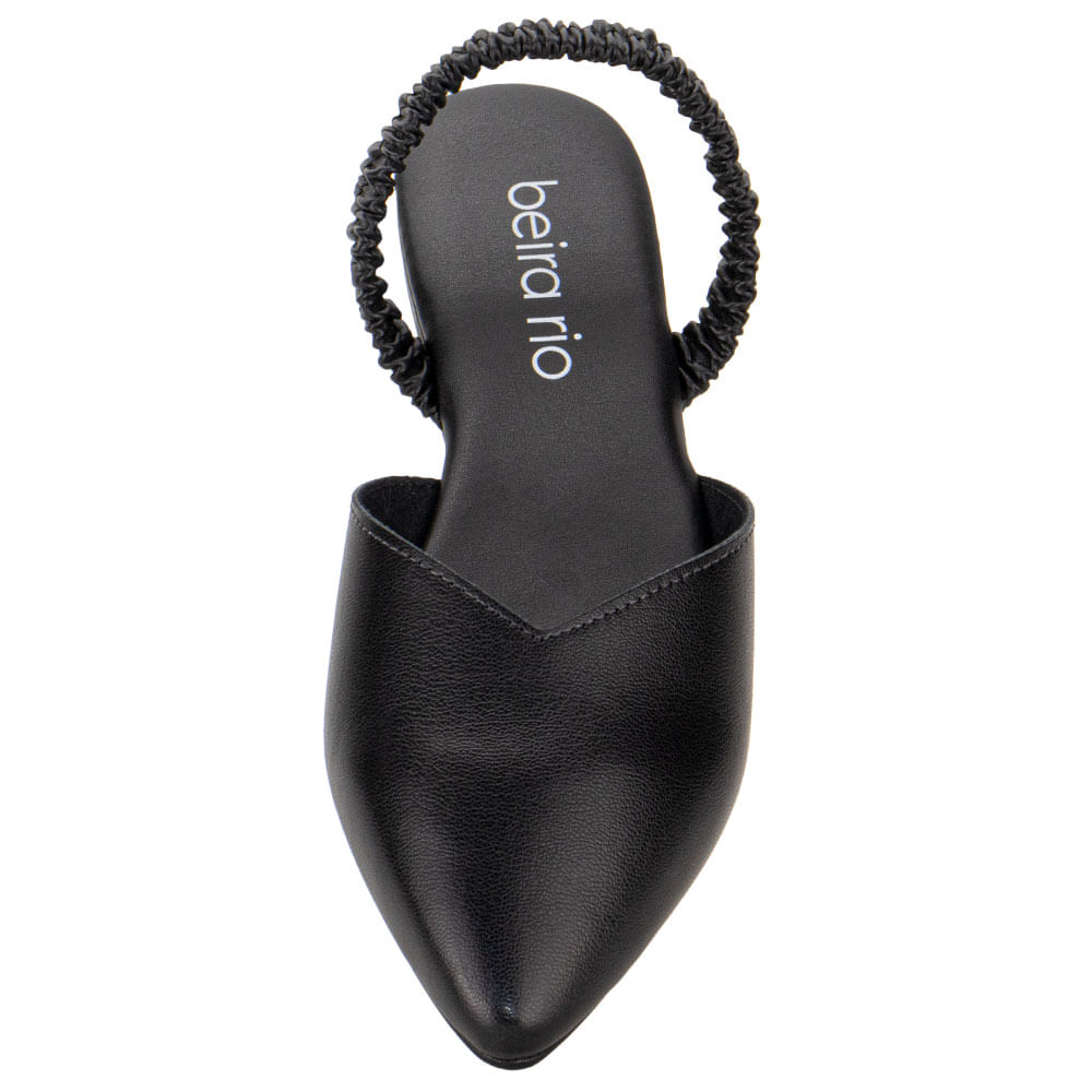 Sapato Feminino Mule Beira Rio 4134446 PRETO | Clovis Calçados