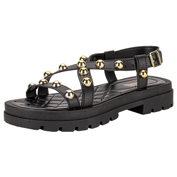 Sandália Infantil Feminina NilQi 3003 PRETO 28