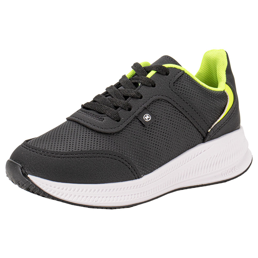 Tênis Infantil Masculino Molekinho 2841217 PRETO/VERDE