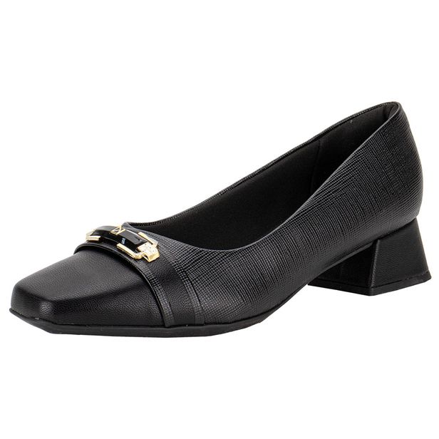 Sapato Feminino Salto Grosso Piccadilly 160077 PRETO 39