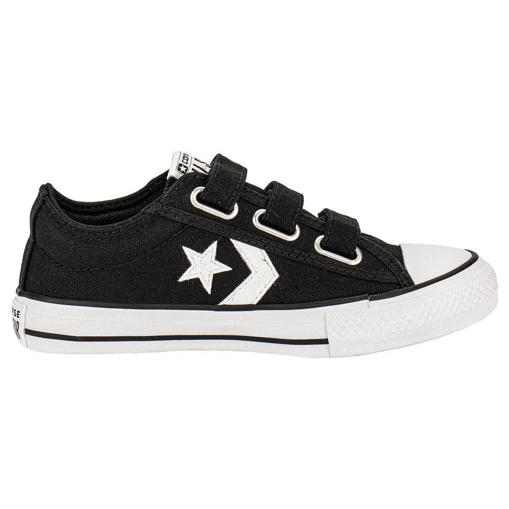 Tênis Infantil Star Player 76 3V Converse All Star CK1206 PRETO