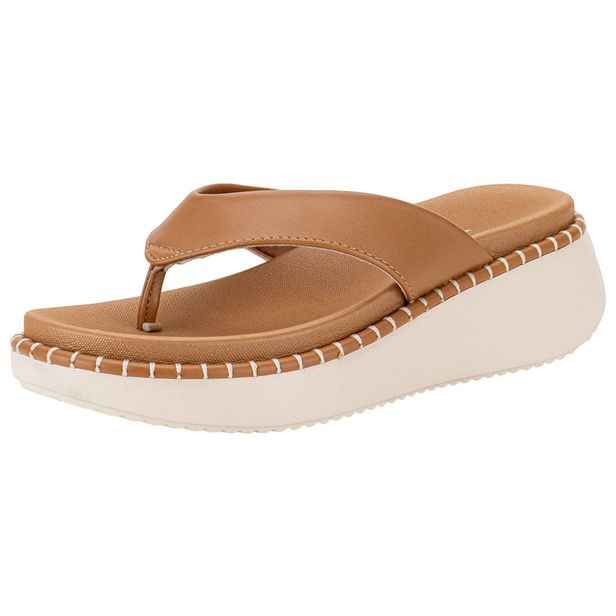 Tamanco Feminino Flat Vizzano 6519104 CAMEL 34