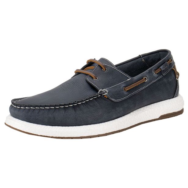 Mocassim Masculino Easy Flop Pulse Democrata 610102 MARINHO 37