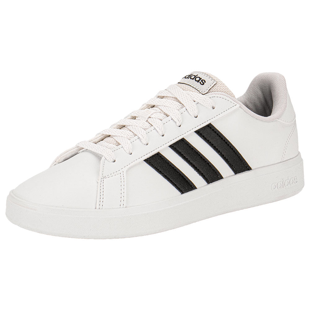 Tênis Feminino Grand Court Base Adidas IV1967 BRANCO/PRETO