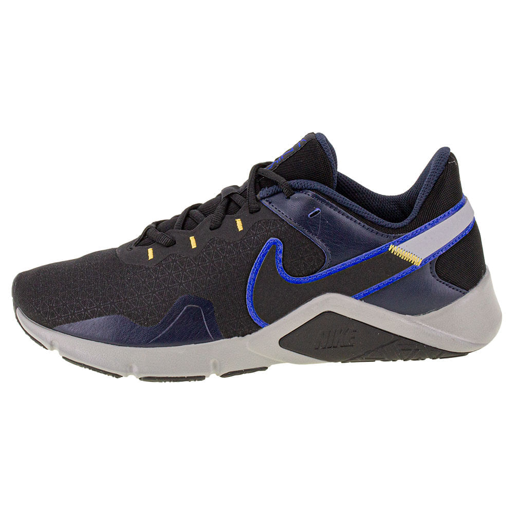 Tênis Masculino Legend Essential 2 Nike - CQ9356 PRETO/AZUL