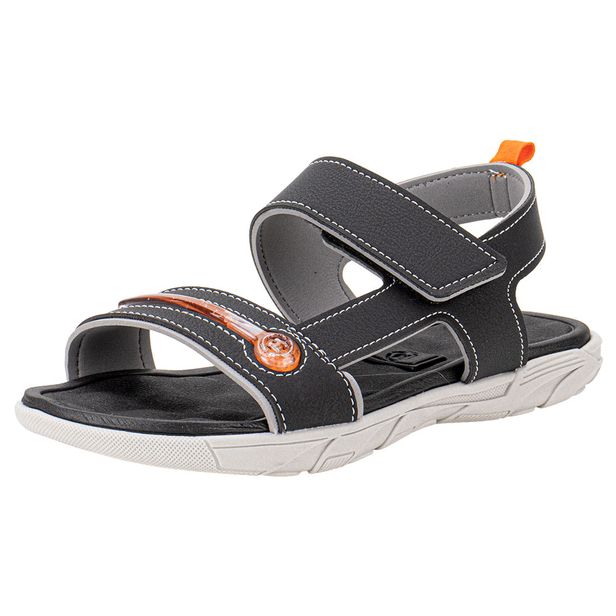 Papete Infantil Masculina Molekinho 2400169 PRETO/LARANJA 31