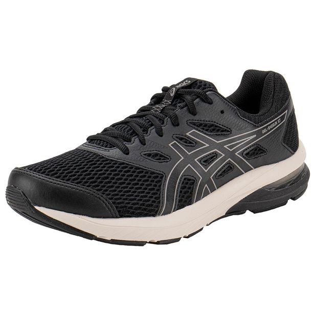 Tênis Masculino Gel Shogun St Asics 1201B041 PRETO/BEGE 38