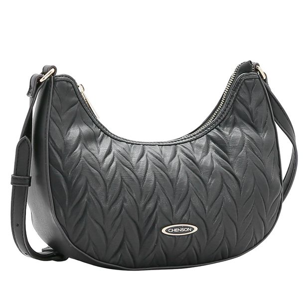 Bolsa Feminina Transversal Chenson CG84446 PRETO