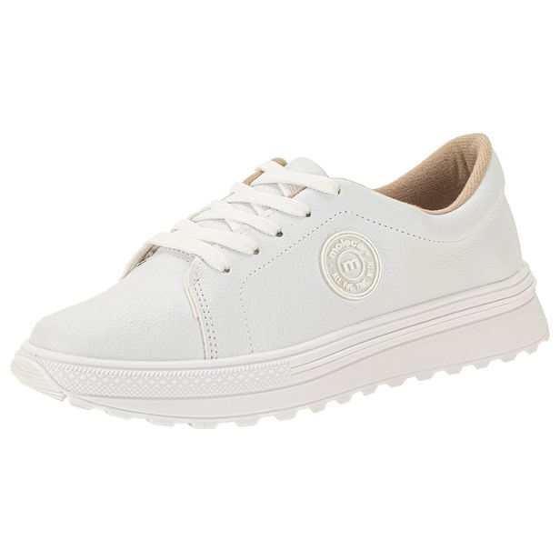 Tênis Feminino Casual Moleca 5809100 BRANCO 34