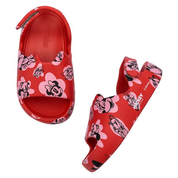 Mini Melissa Free Cute + Mickey And Friends Baby 35924 VERMELHO 17/18