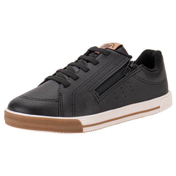 Sapatênis Infantil Masculino Molekinho 2842209 PRETO 27