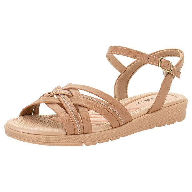 Sandália Feminina Flat Piccadilly - 410026 SALMÃO 34