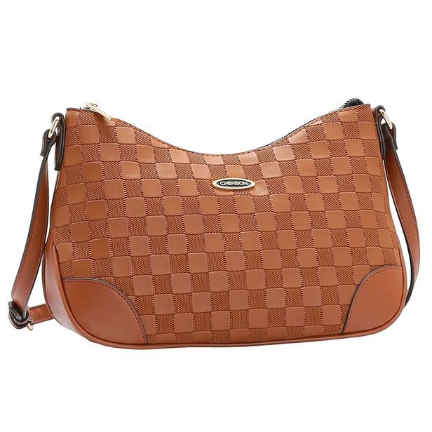 Bolsa Feminina Transversal Chenson CG84430 CAFÉ