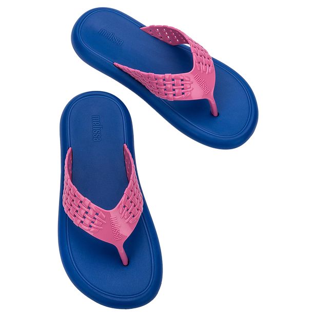Melissa Possession Flip Flop 35786 AZUL/ROSA 35