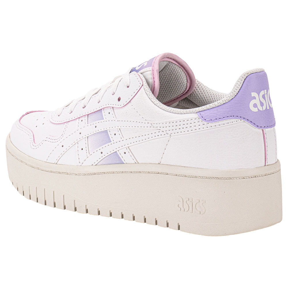 Tênis Feminino Japan S PF Asics 1202A479 BRANCO/LILAS | Clovis
