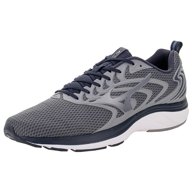 Tênis Masculino Space 4 Mizuno 101088088 CINZA/AZUL 45