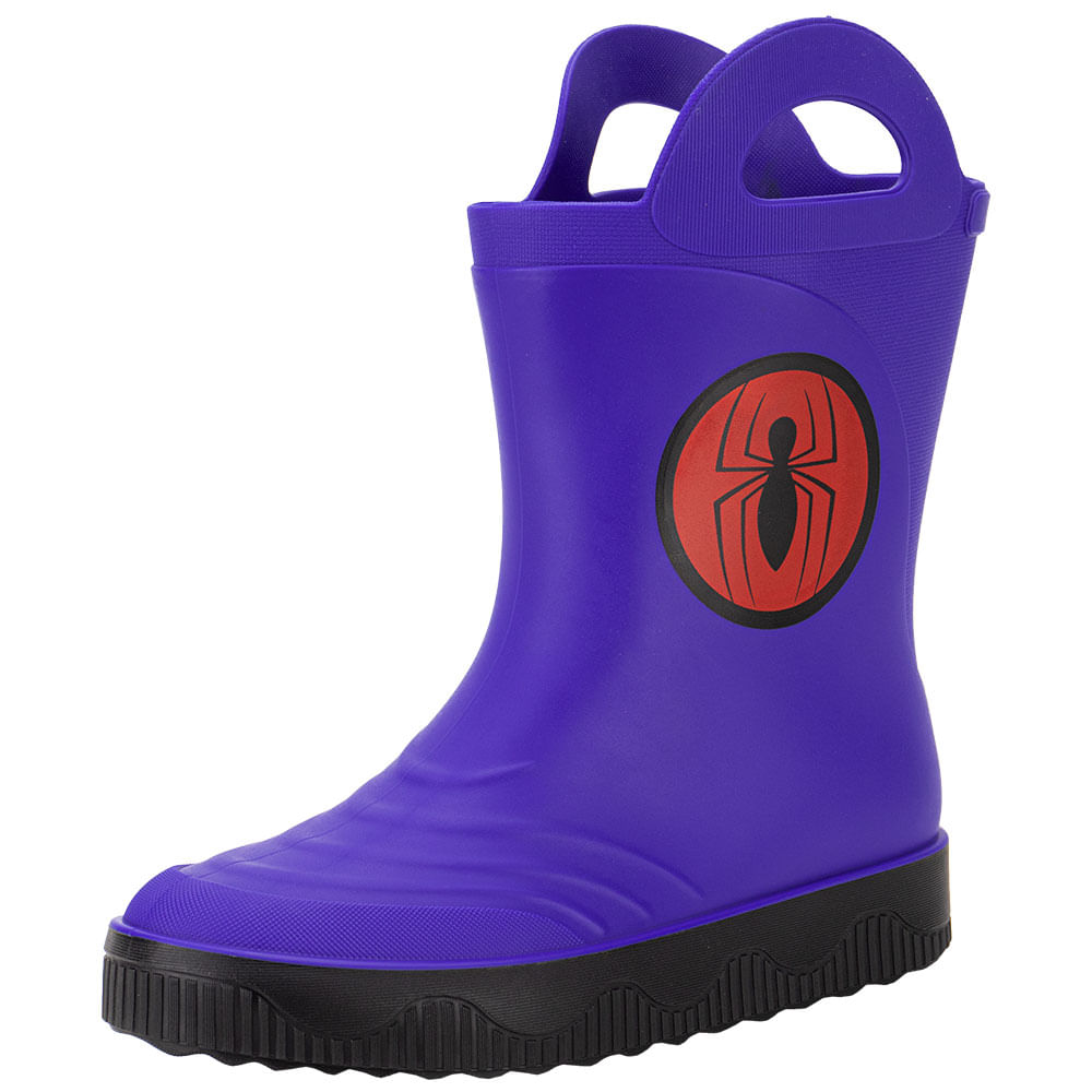 Galocha Infantil Masculina Marvel Force Grendene Kids 23109 AZUL