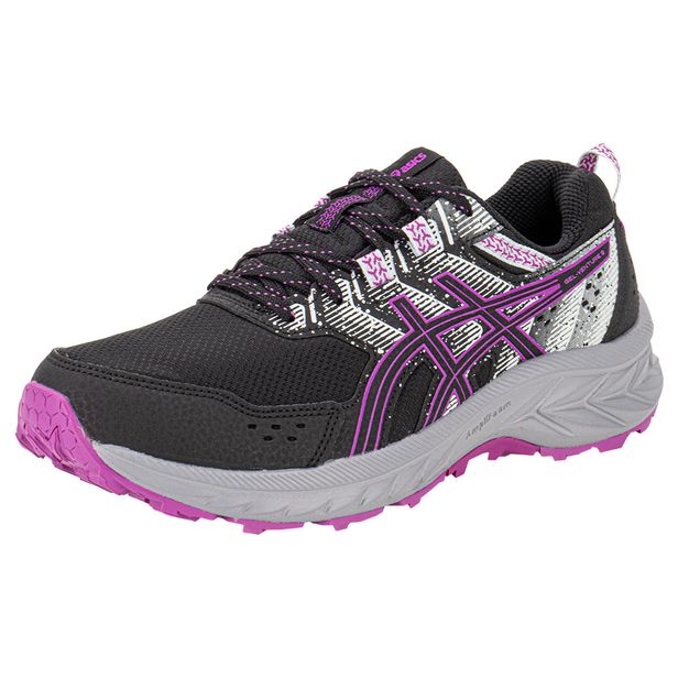 Tênis Feminino Gel Venture 9 Asics - 1012B313 PRETO/LILAS 36