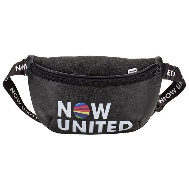 Pochete Now United Pampili Infantil 580092 PRETO 01