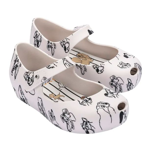 Mini Melissa Ultragirl + Cats and Dogs Baby 33753 BRANCO/CINZA 20/21