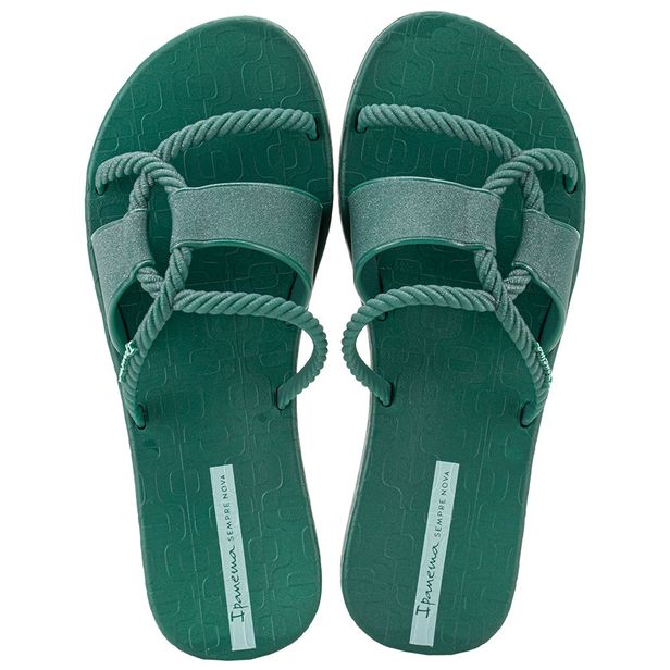 Chinelo Feminino Slide Diversa Ipanema 27241 VERDE 34