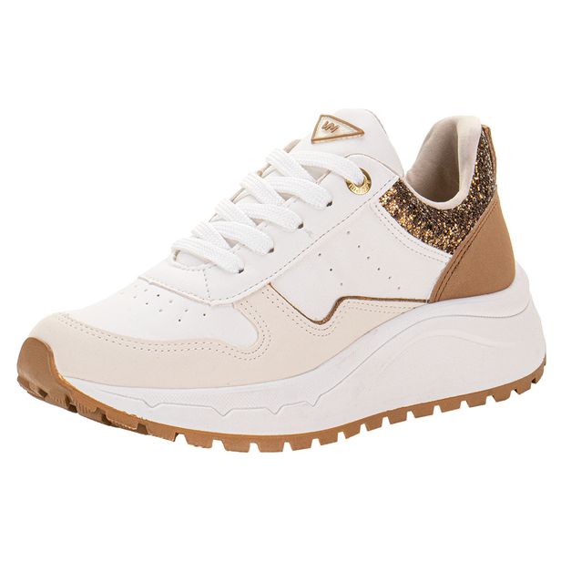 Tênis Feminino Via Marte 1360007 BRANCO/BEGE 34