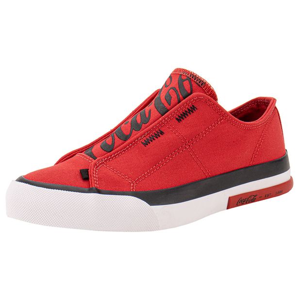 Tênis Feminino Daytona Easy Coca-Cola CC2420 VERMELHO 36