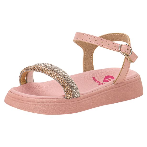 Sandália Infantil Feminina Molekinha 2733101 ROSA 19