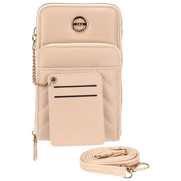 Bolsa Feminina Transversal H.E SQ23100 CAQUI