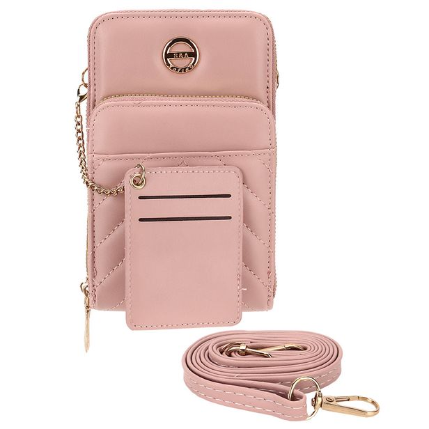 Bolsa Feminina Transversal H.E SQ23100 ROSA