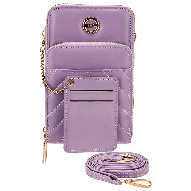 Bolsa Feminina Transversal H.E SQ23100 LILÁS