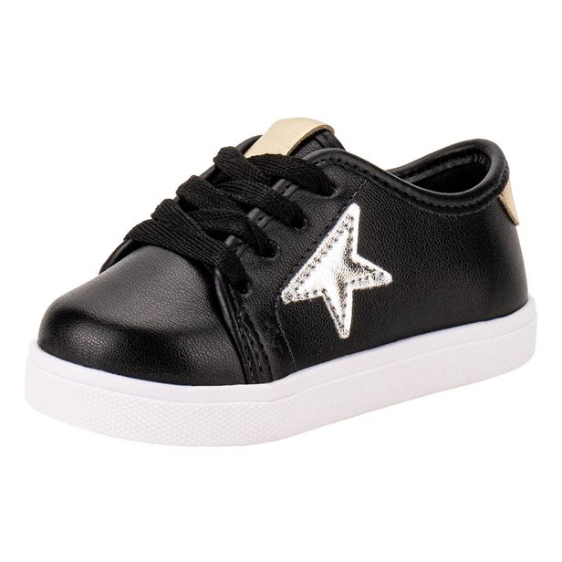 Tênis Infantil Feminino Molekinha 2118580 PRETO 17