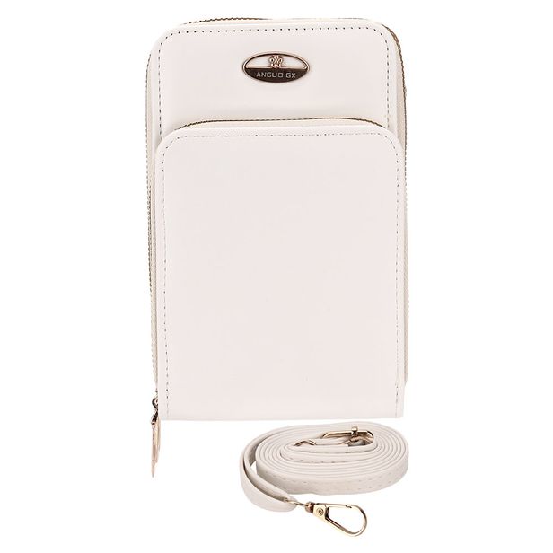 Bolsa Feminina Transversal H.E GX5001 BRANCO