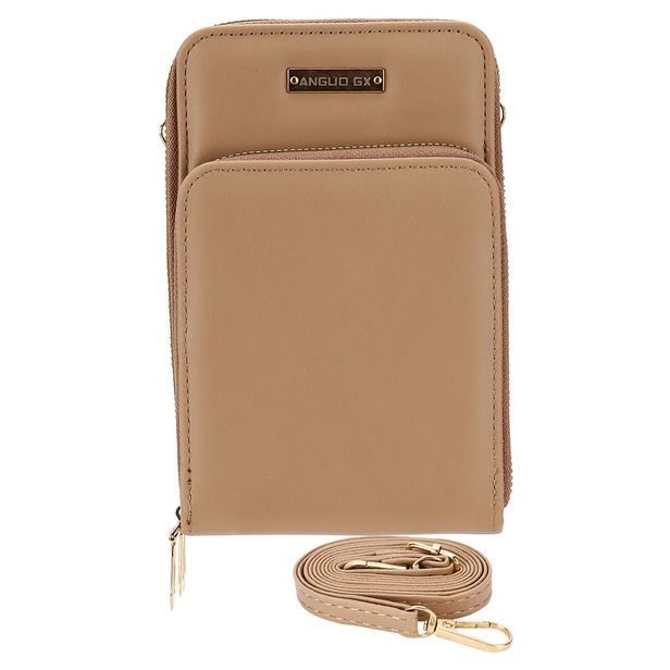 Bolsa Feminina Transversal H.E GX5001 BEGE