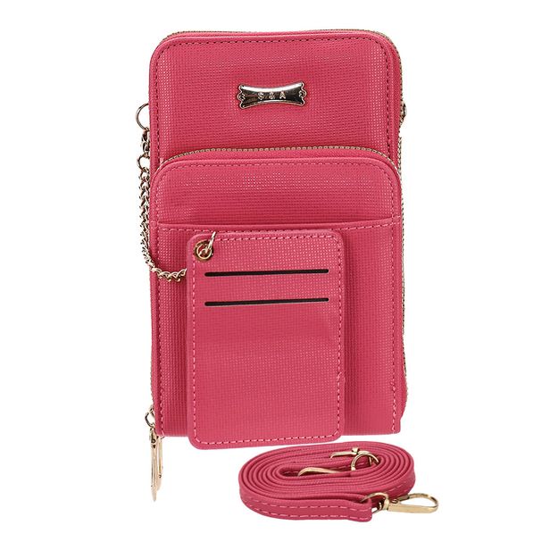 Bolsa Feminina Transversal H.E SQ2397 PINK