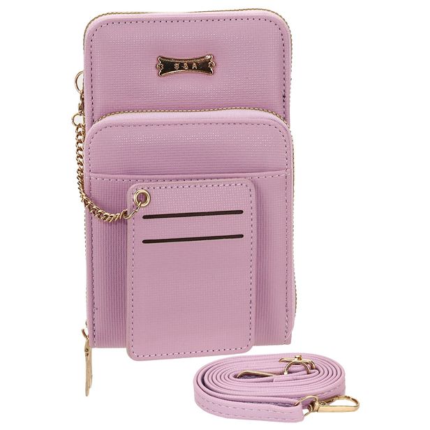 Bolsa Feminina Transversal H.E SQ2397 LILÁS