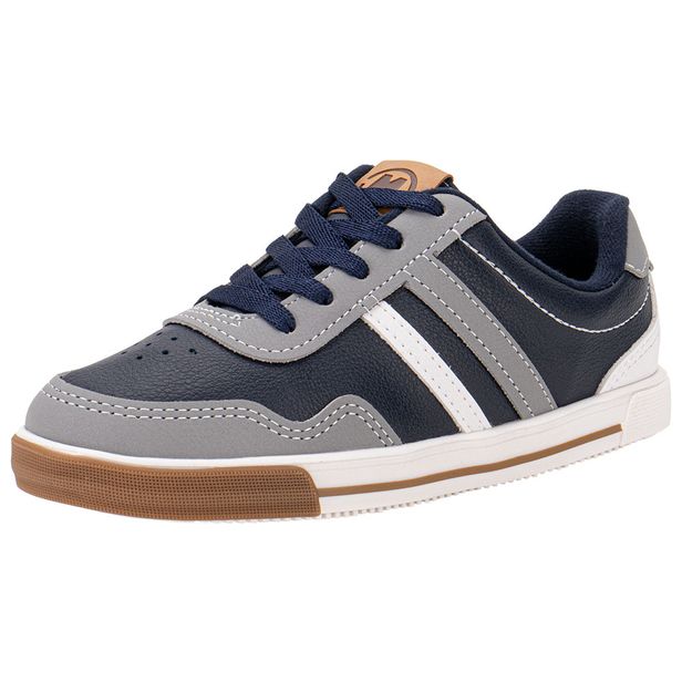 Tênis Infantil Masculino Molekinho 2842217 AZUL/CINZA 31