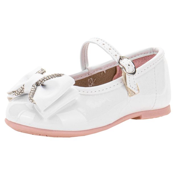 Sapatilha Infantil Feminina Baby Molekinha 21061059 BRANCO 17