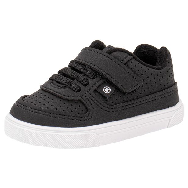 Tênis Infantil Masculino Baby Molekinho 2133182 PRETO 20